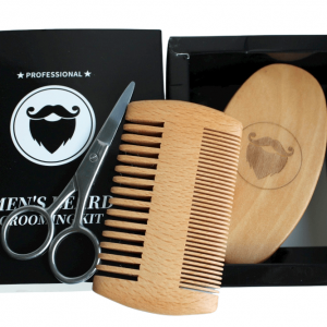 Bartpflege-Set für Herren – Mit Schere, Kamm, ...