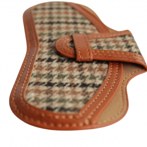 Brillenetui für Herren – Klassisch kariert