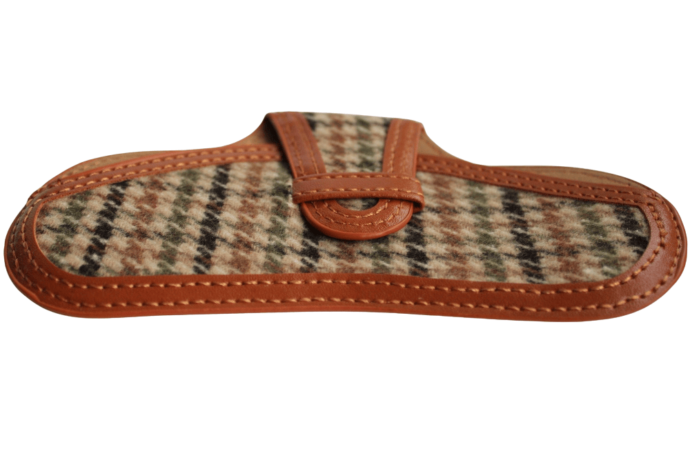 Brillenetui für Herren – Klassisch kariert – Bild 2