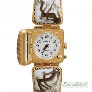 Exklusive Armbanduhr mit Schmuckelementen