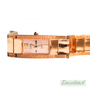 Elegante Damenuhr in edlem Roségold
