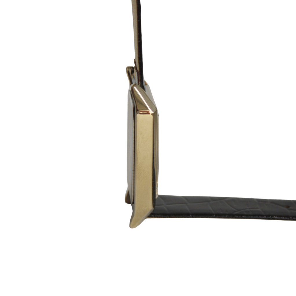 Elegante Herren-Armbanduhr mit rechteckigem Gehäuse – Minimalistisches Design – Bild 3