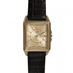 Elegante Herren-Armbanduhr mit rechteckigem Gehäuse – Minimalistisches Design