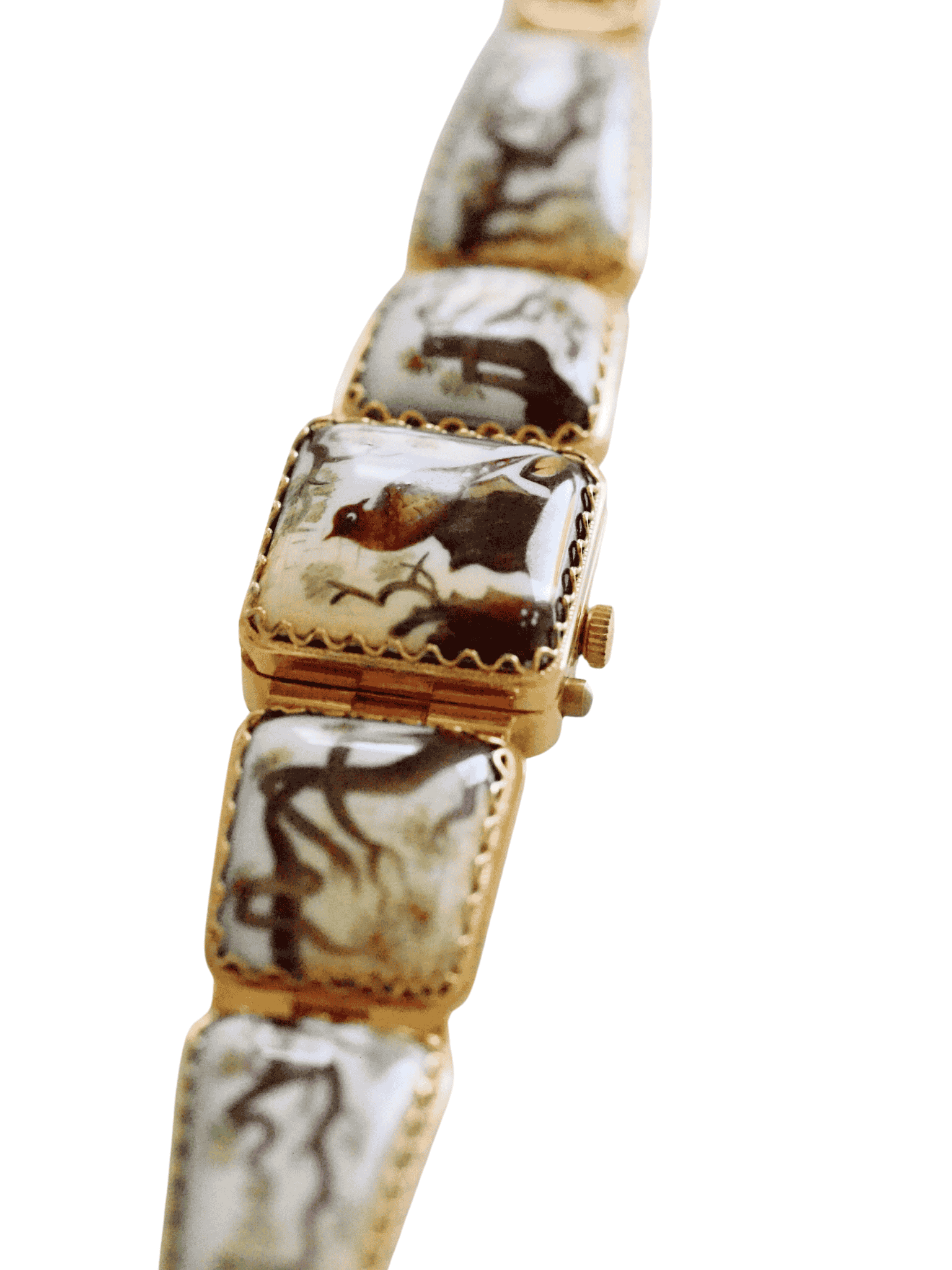 Exklusive Armbanduhr mit Schmuckelementen – Bild 3