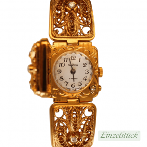 Damenuhr – Luxuriöses Design goldfarben