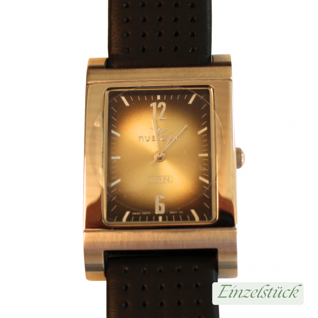 Unisexarmbanduhr – Modernes Design mit Farbakzent