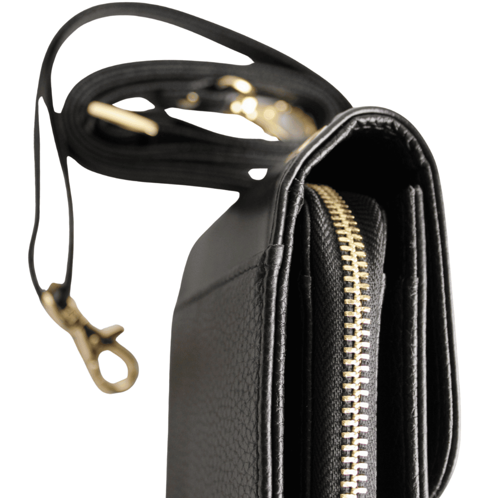 Vintage Leder-Handytasche für Damen – Mini – Bild 3