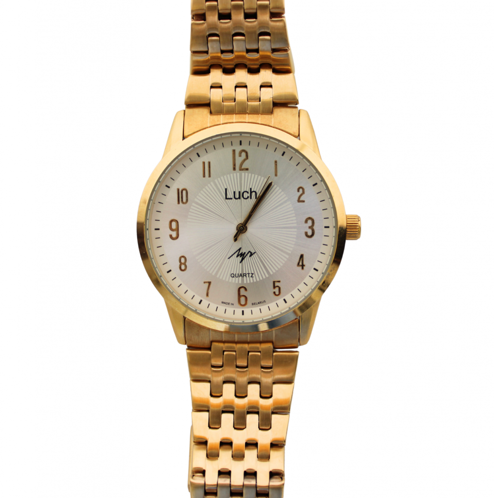 Herrenuhr – Strahlende Eleganz in Gold