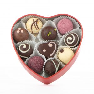 Pralinen-Herzdose 10er (m. A.)