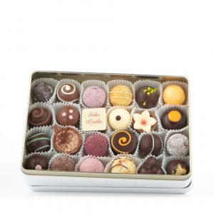 Metallbox Pralinen 24er (m. A.)