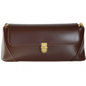 Schulter-Baguette-Tasche – Braun