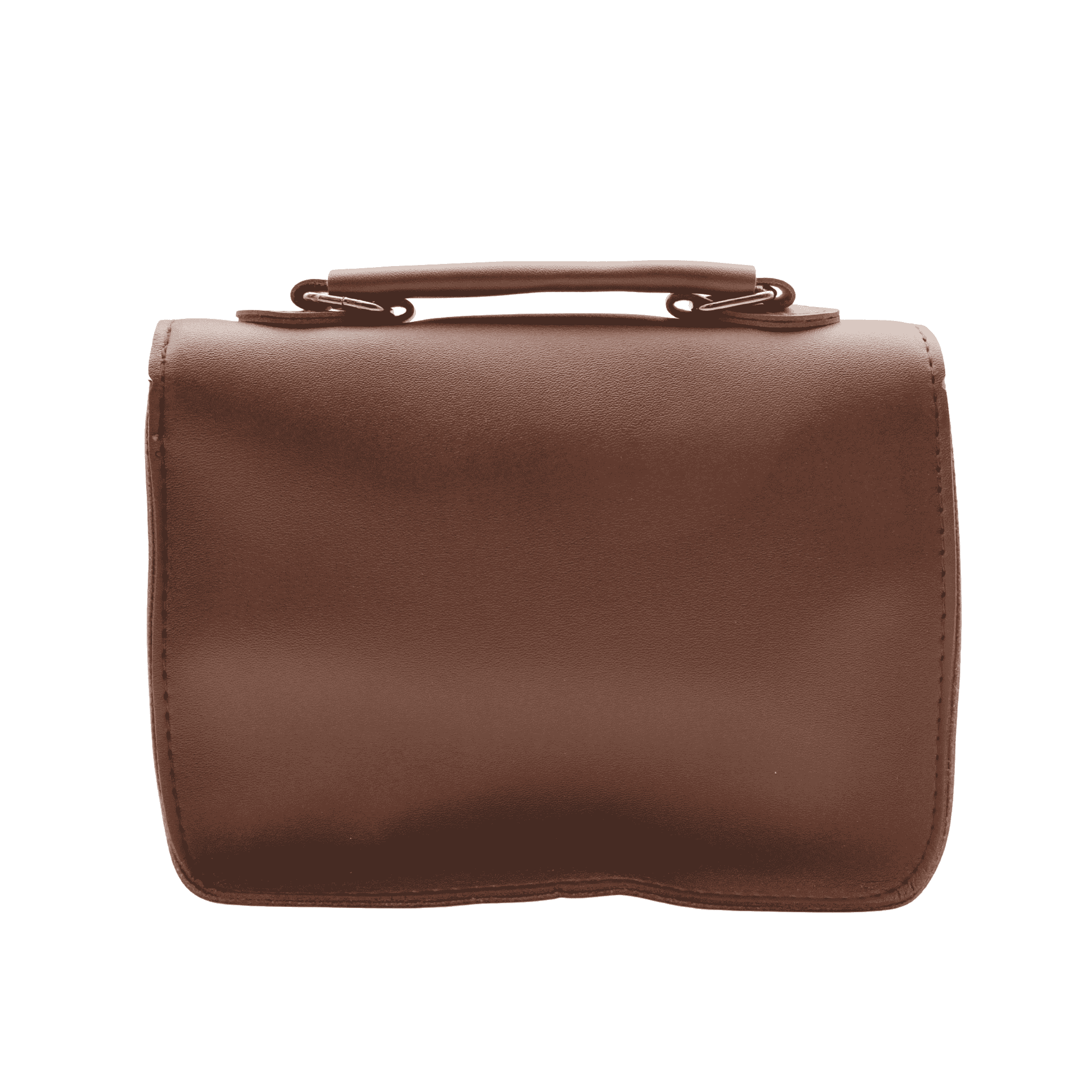 Mini Damen Handtasche Braun – Kompakte Vintage Schultertasche – Bild 4