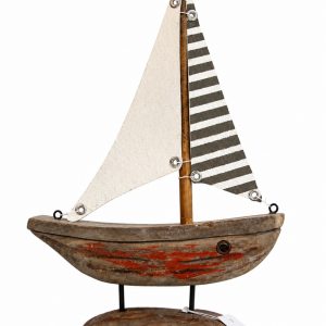 IB Laursen - Segelboot mit gestreiften Segeln
