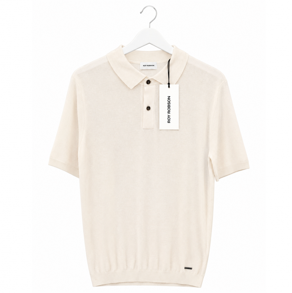 Strick Shirt Weiß