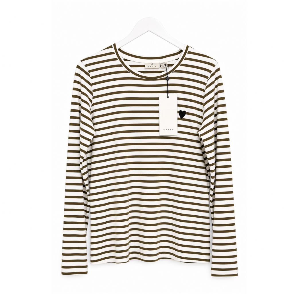 Kaffe – Liddy Shirt Braun gestreift