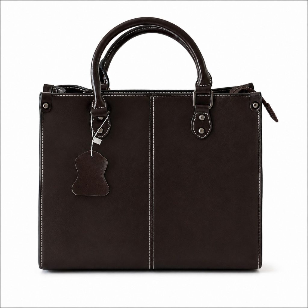 Vintage Business-Handtasche „Coffee“