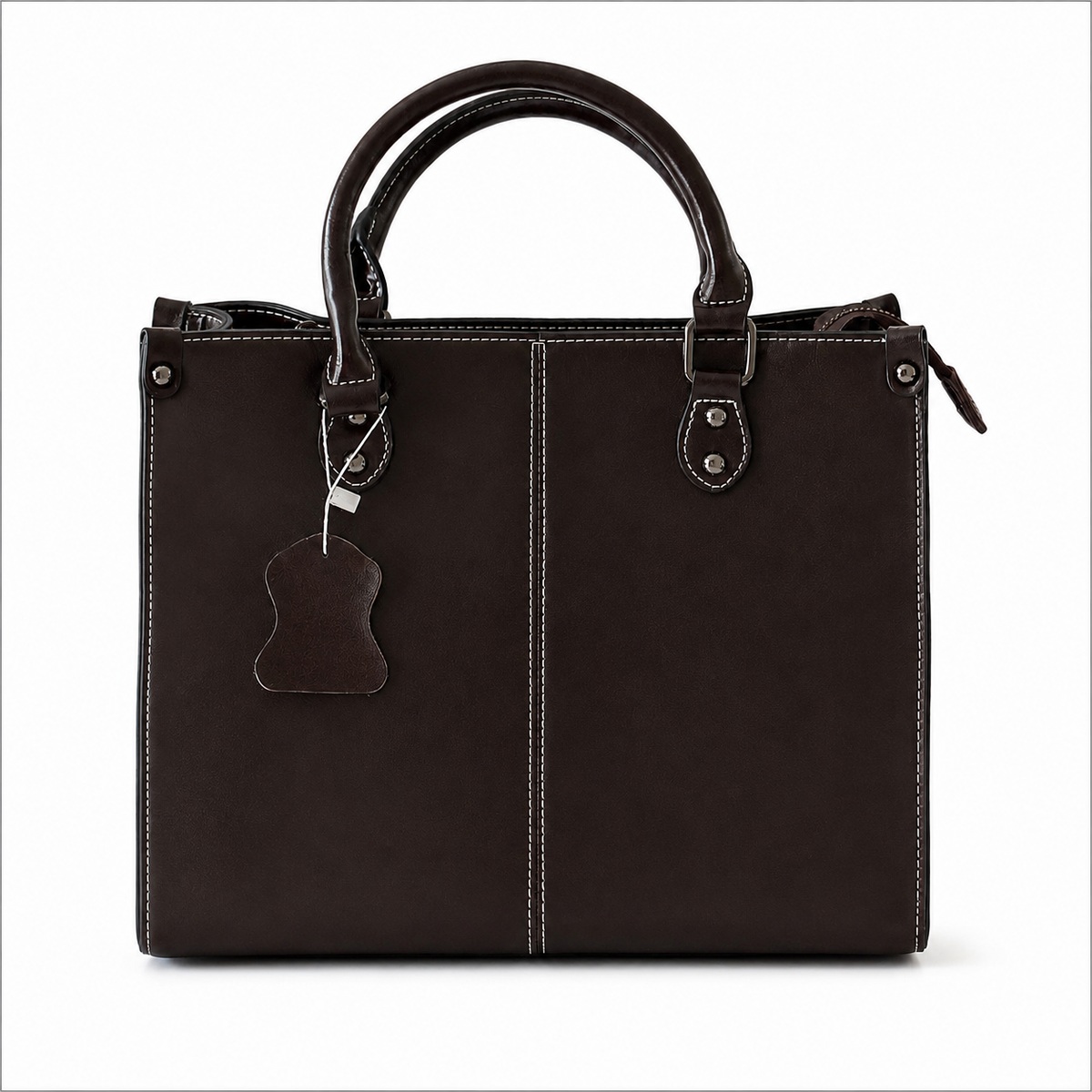 Vintage Business-Handtasche „Coffee“