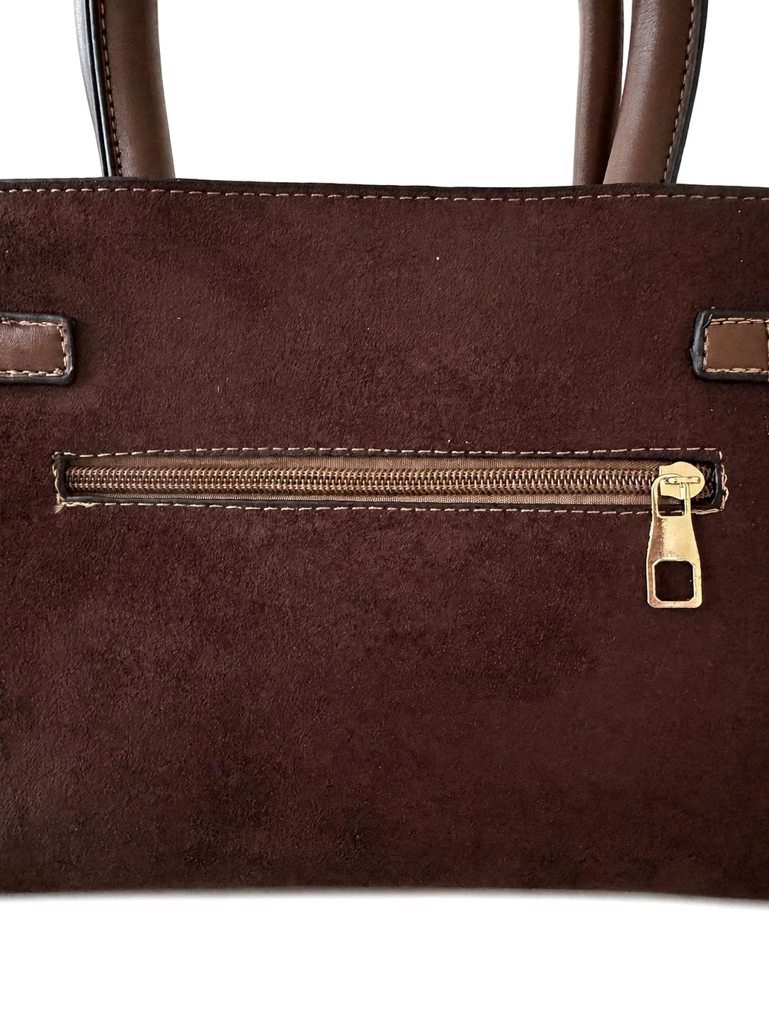 Elegante Damenhandtasche „Mila“ – Braun – Bild 4